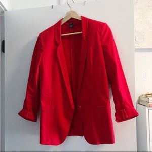 Beautiful RED ❤️ Vivienne Tam blazer